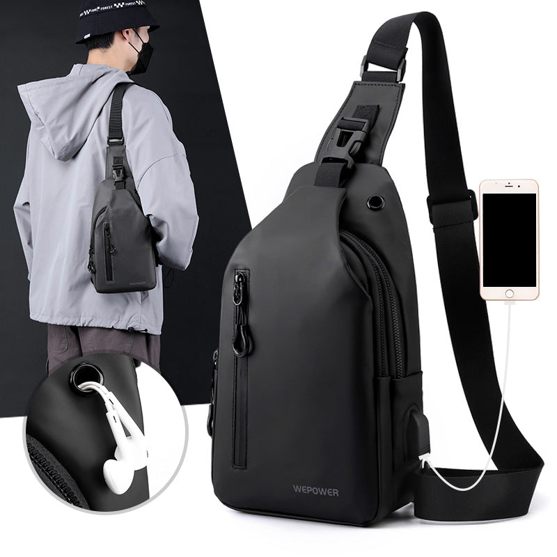 Crossbody Sling Backpack Sling Bag Travel Hiking Chest Bag Daypack-0