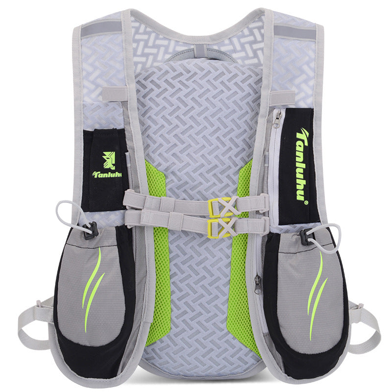 Men Women Running Marathon Hydration Nylon Backpack-3