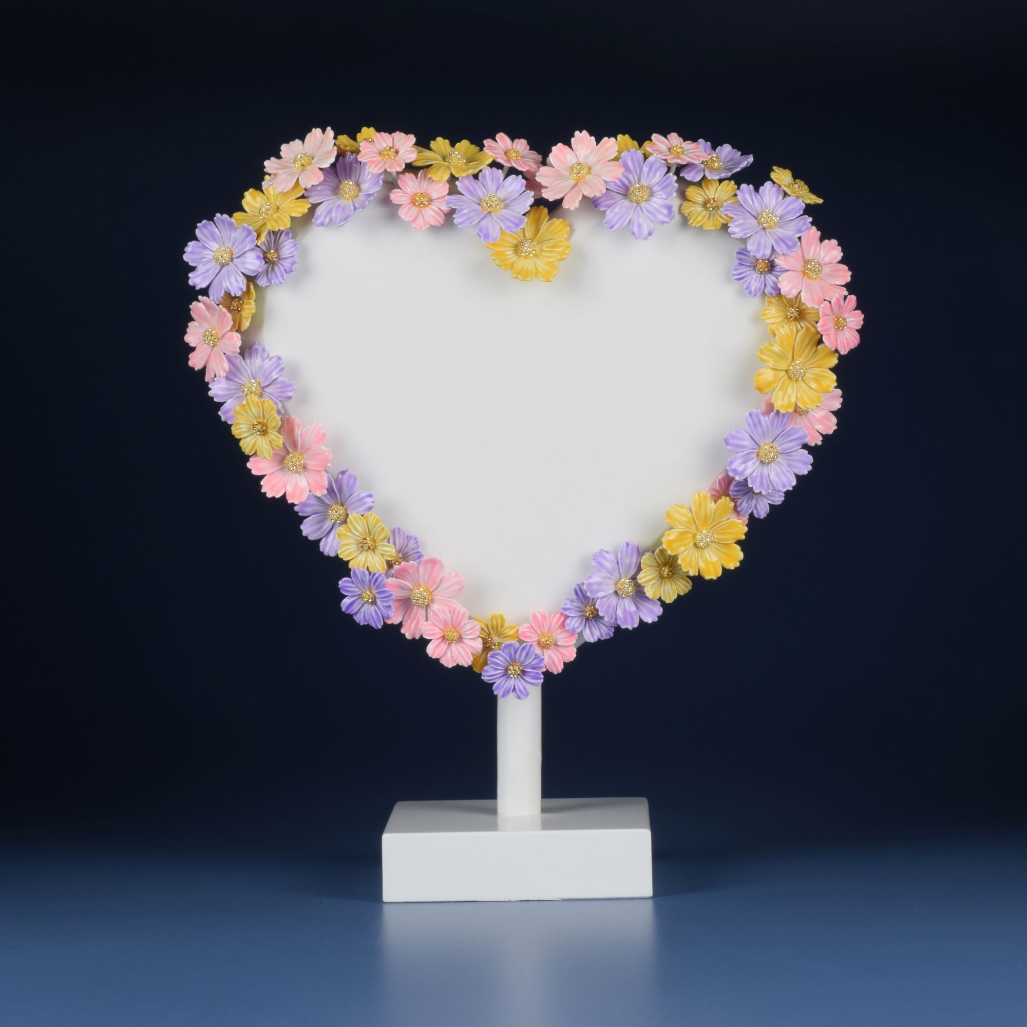 Butterflies standing heart home decor stand crystals, only 1 made!-0