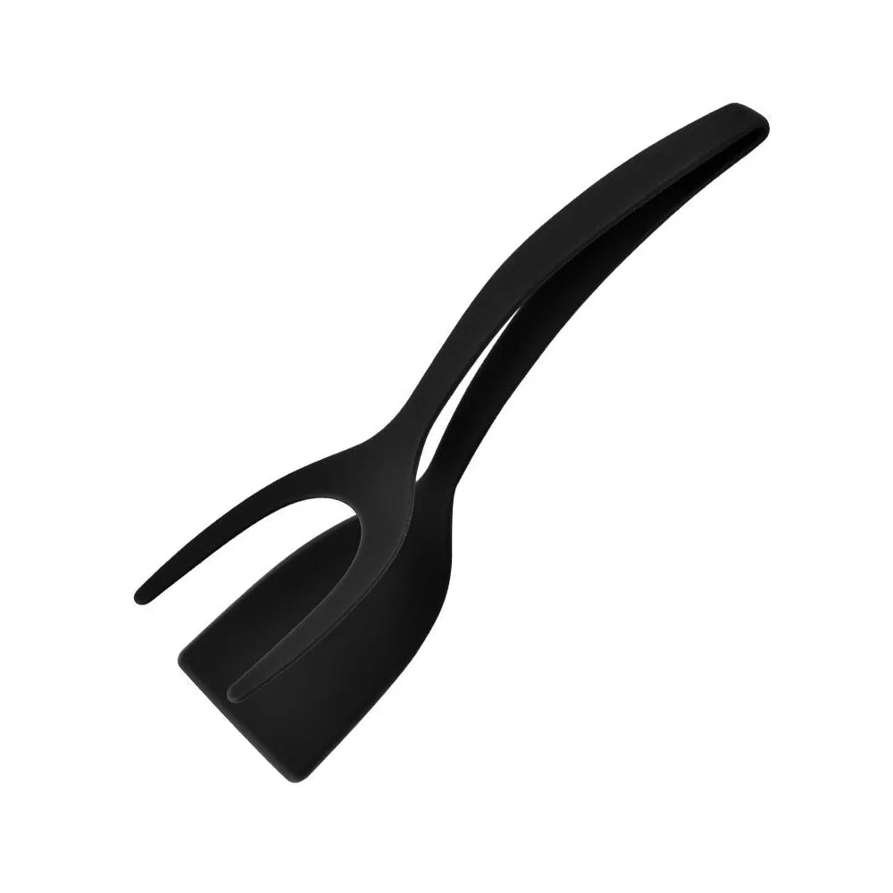 Vibe Geeks Nylon Heat Resistant Spatula Flipper Tong for Cooking-2