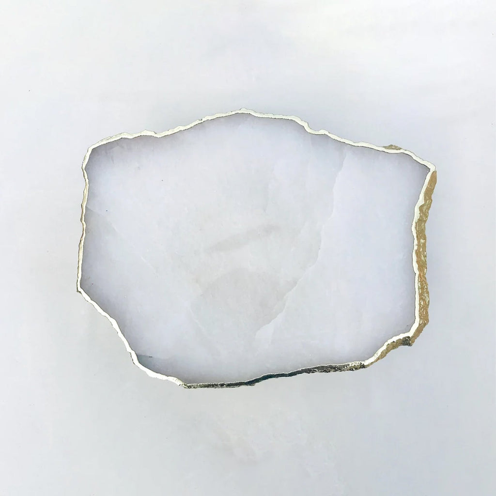 White Agate Cake Stand/Centrepiece/Display Stand/Tray-2