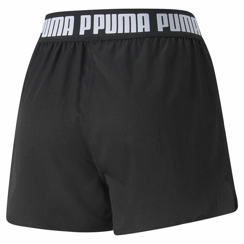 Sports Shorts for Women Puma Train Strong Woven Black-19
