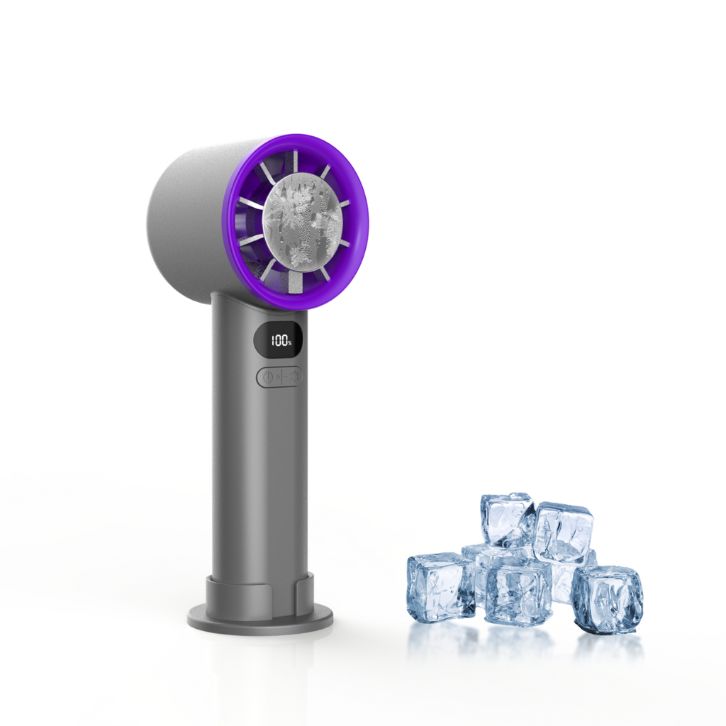 Jabees FrostOne Handheld Turbo Fan with Cooling Plate