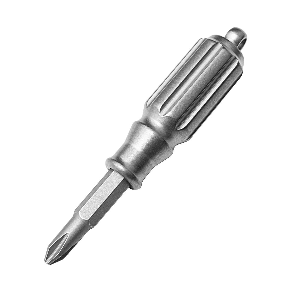Titanium Mini Screwdriver for Men - Compact EDC Pocket Tool - Outdoor Survival Gear & Everyday Carry Multi-Tool-4