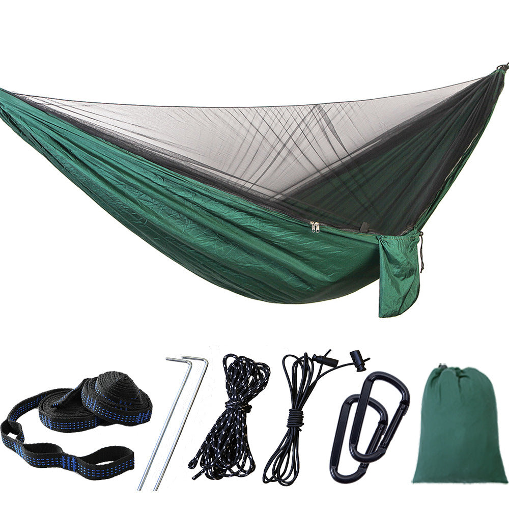 Camping Hammock Double & Single Portable Hammocks Camping Accessories for Outdoor, Indoor, Backpacking-1