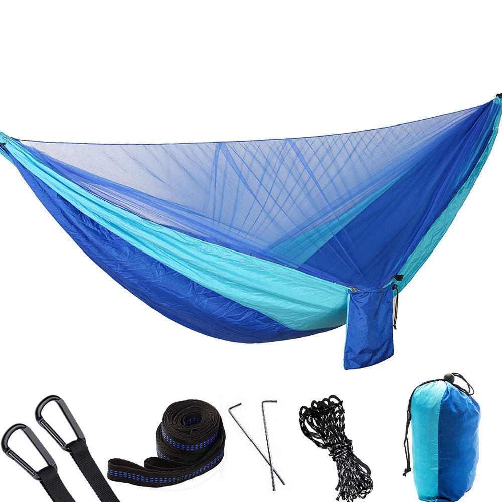 Camping Hammock Double & Single Portable Hammocks Camping Accessories for Outdoor, Indoor, Backpacking-3