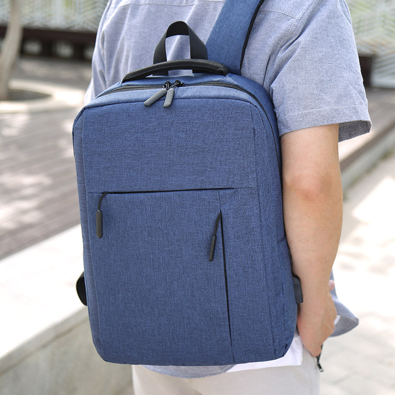 Premium Grey Fashion Backpack Spacious Durable Travel-Friendly – Free Your Hands for Daily Commute-0