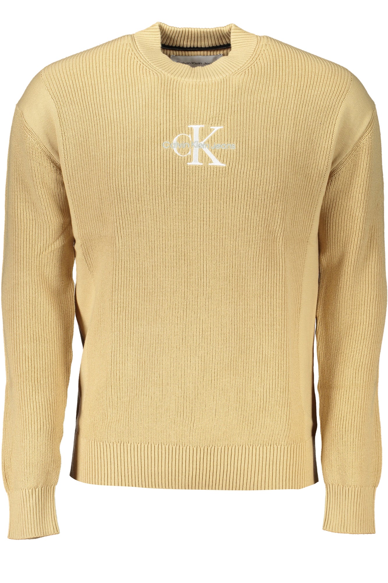 CALVIN KLEIN MEN'S BEIGE SWEATER
