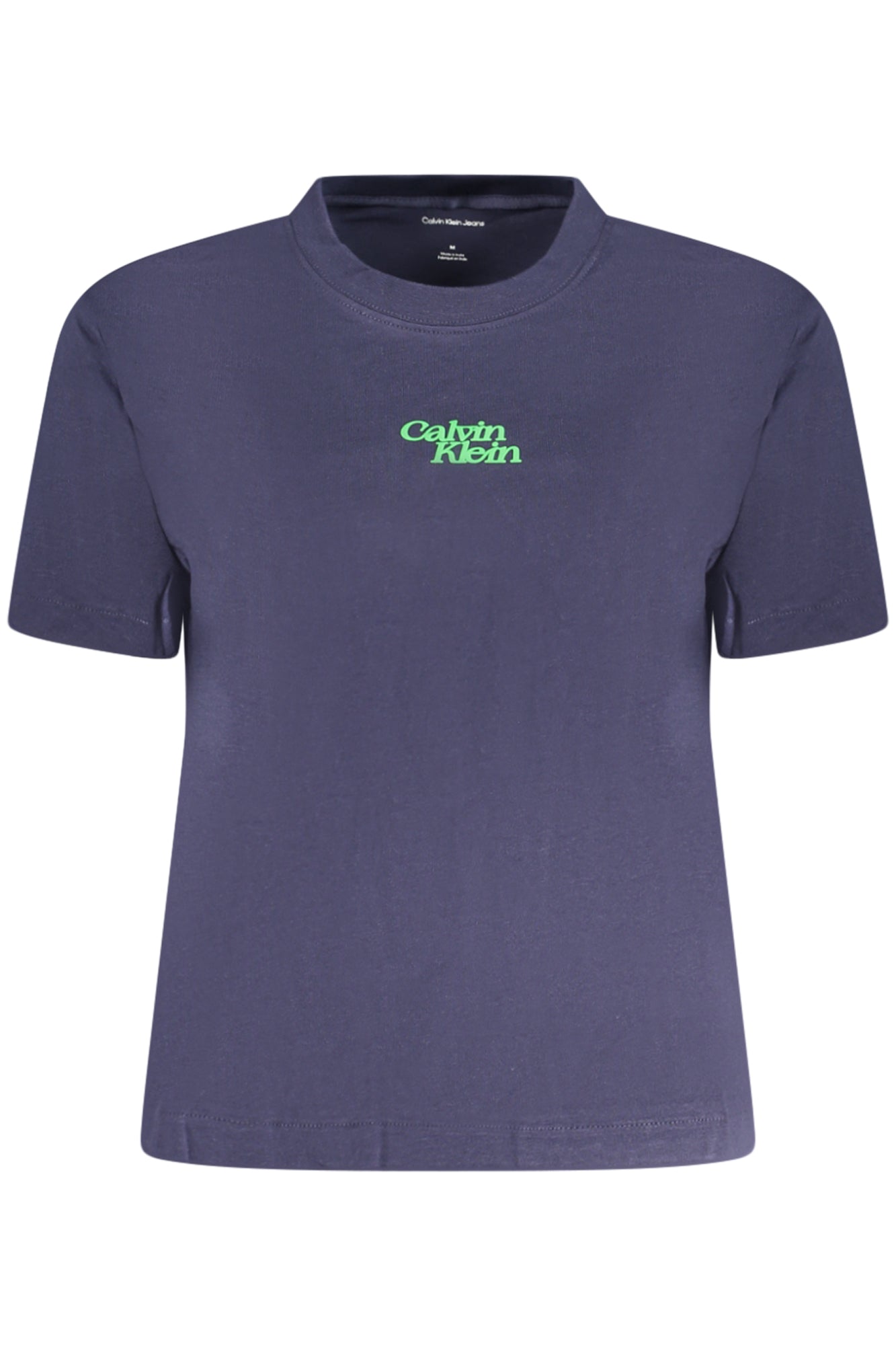 CALVIN KLEIN WOMEN'S SHORT SLEEVE T-SHIRT BLUE