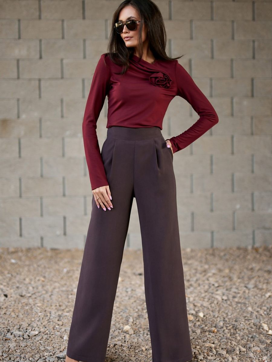 Women trousers model 216487 Roco Fashion-0