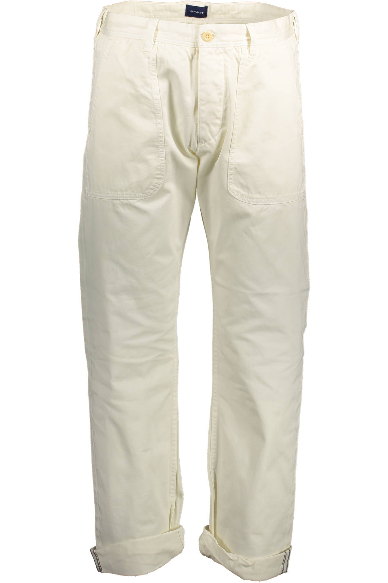 GANT MEN'S WHITE TROUSERS