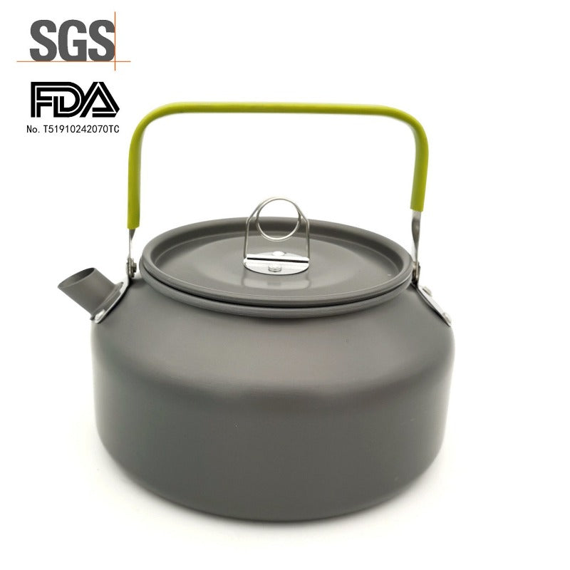 1.2L  Mini Camping Camping Cookware Set Teapot FDA-0