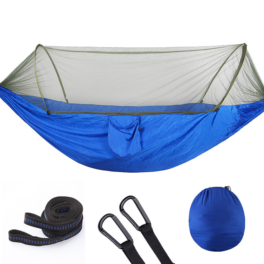 Camping Hammock Double & Single Portable Hammocks Camping Accessories for Outdoor, Indoor-1