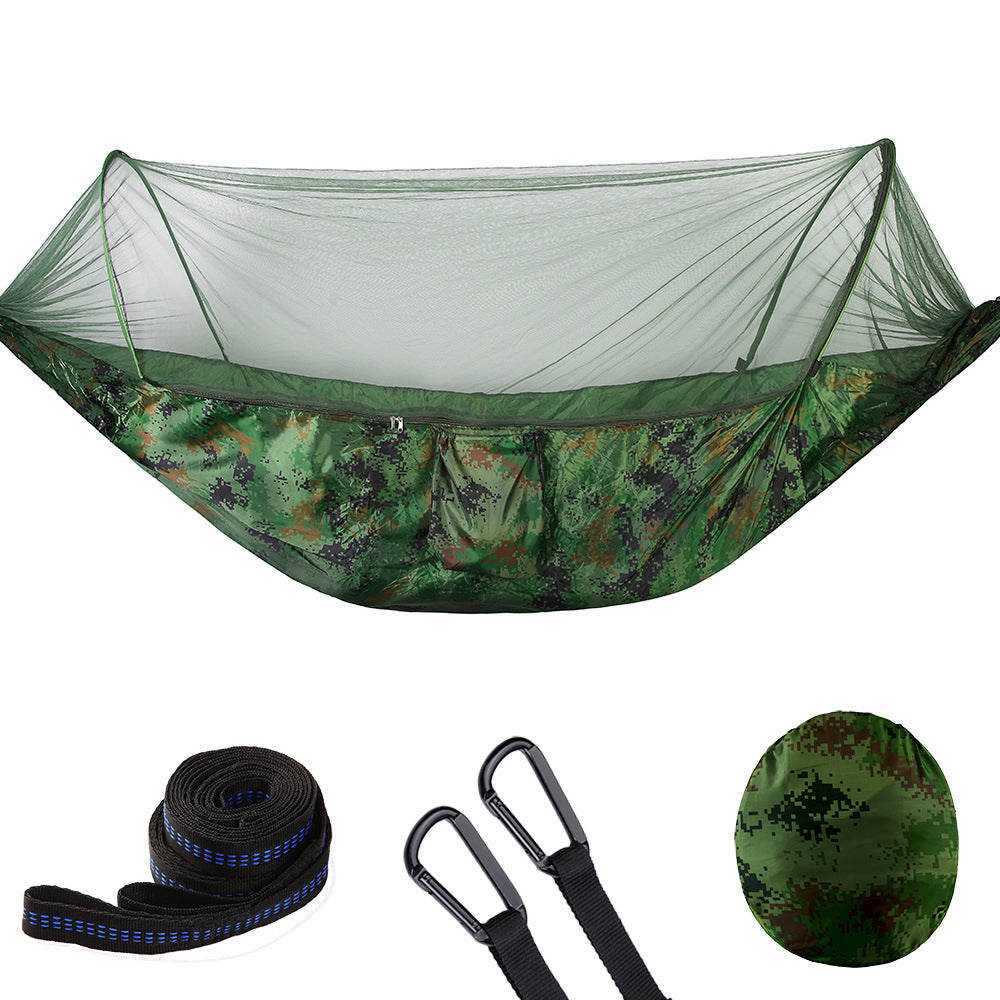 Camping Hammock Double & Single Portable Hammocks Camping Accessories for Outdoor, Indoor-4