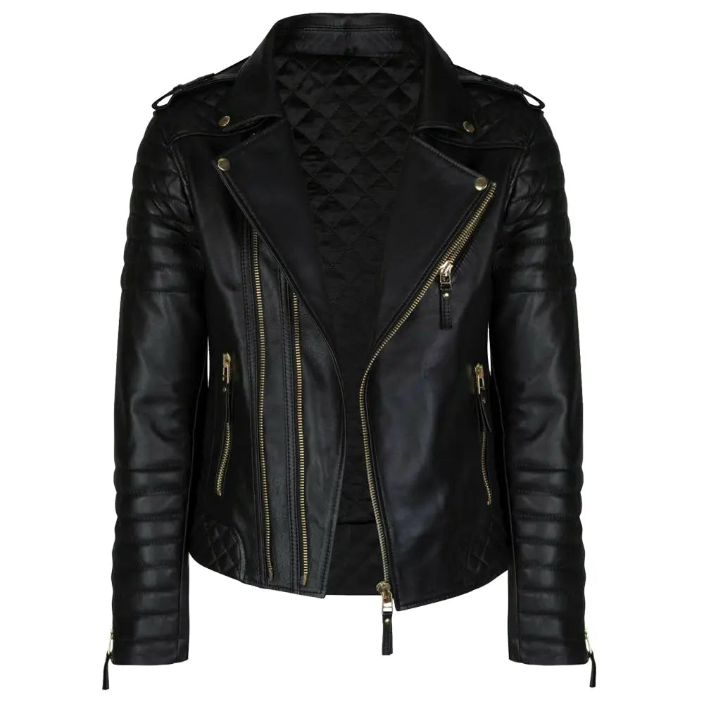 Mens Black Fashion Leather Jacket